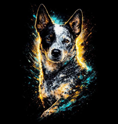 Obrázek produktu Pánské tričko Australský honácký pes