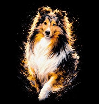 Obrázek 1 produktu Pánská mikina Elegantní Šeltie