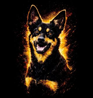 Obrázek 2 produktu Pánská mikina Australská kelpie