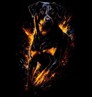 Obrázek 1 produktu Dámské tričko Beaucký ovčák Beauceron