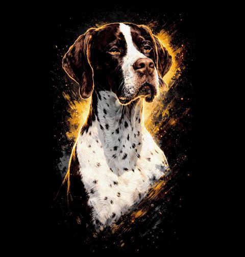 Obrázek produktu Dámské tričko Anglický Pointer