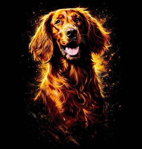 Obrázek produktu Pánské tričko Irský setr