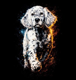 Obrázek 2 produktu Pánská mikina Štěně Anglického setra