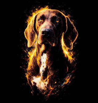 Obrázek 1 produktu Dětské tričko Hnědý Německý krátkosrstý ohař