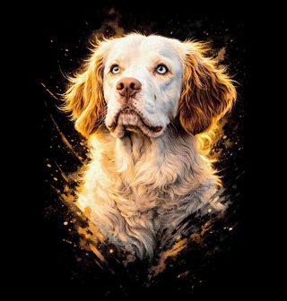 Obrázek 1 produktu Dámské tričko Štěně Clumber španěl