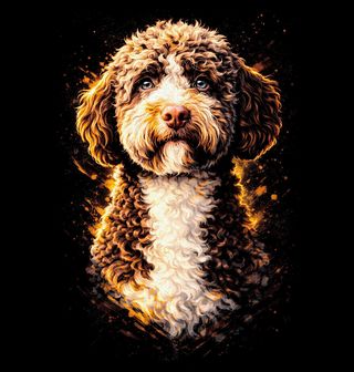 Obrázek 1 produktu Dámské tričko Romaňolský vodní pes