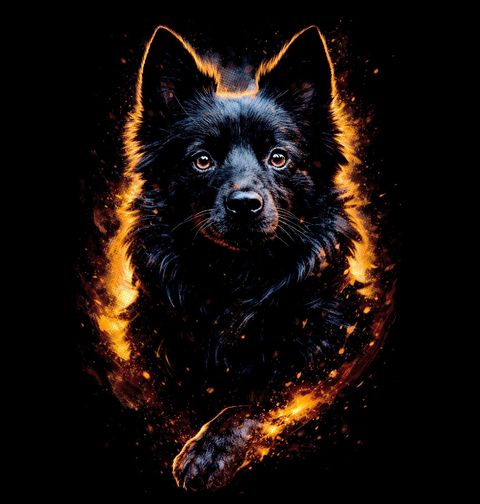 Obrázek produktu Dámské tričko Šiperka Schipperke