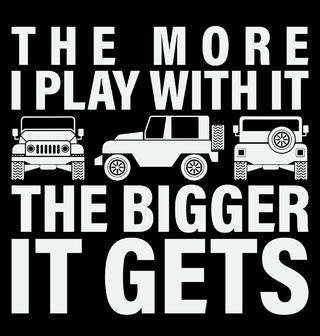 Obrázek 2 produktu Pánská mikina Terénní Auto The More I Play with It