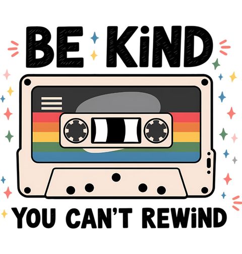 Obrázek produktu Dámské tričko Barevná Retro Kazeta Be Kind