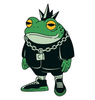 Obrázek 2 produktu Dětské tričko Žába Pankáč