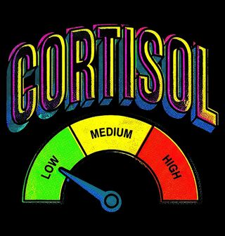 Obrázek 2 produktu Pánské tričko Barevný Ukazatel Stresu Cortisol