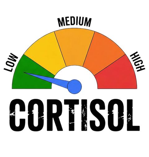 Obrázek produktu Dámské tričko Hormon Stresu Cortisol