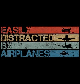 Obrázek 2 produktu Pánské tričko Snadno Rozptýlen Letadly