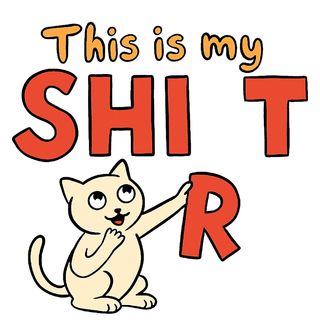 Obrázek 2 produktu Pánské tričko Kočka This Is My Shirt