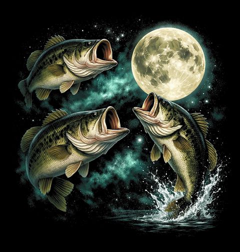 Obrázek produktu Dámské tričko Noční Lov Ryb