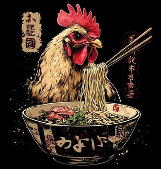 Obrázek 2 produktu Dětské tričko Nudlová Slepičí Polévka