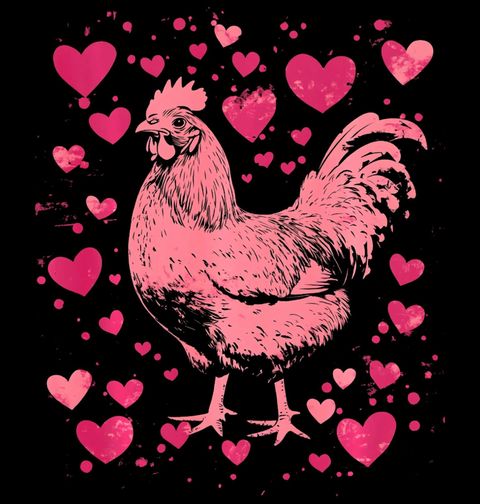 Obrázek produktu Dámské tričko Slepice Lásky