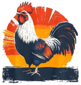 Obrázek 2 produktu Dámské tričko Kohout při Východu Slunce