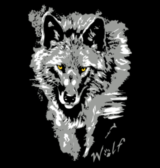 Obrázek 2 produktu Pánské tričko Osamělý vlk