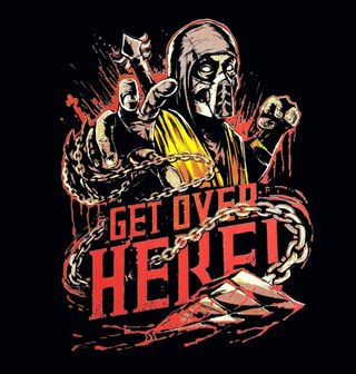 Obrázek 2 produktu Pánské tričko Scorpion Mortal Kombat Get Over Here