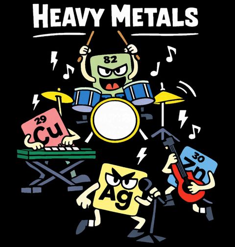 Obrázek produktu Dětské tričko Kapela Těžkých Kovů