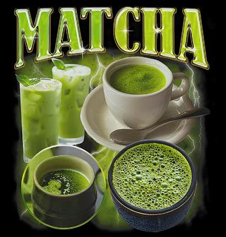 Obrázek 2 produktu Dětské tričko Matcha Zelená Energie v Šálku