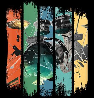 Obrázek 2 produktu Pánské tričko Bubny v Barvách