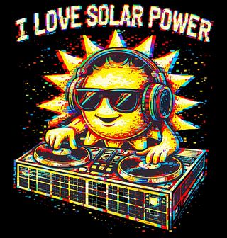 Obrázek 2 produktu Dámské tričko Slunce jako DJ