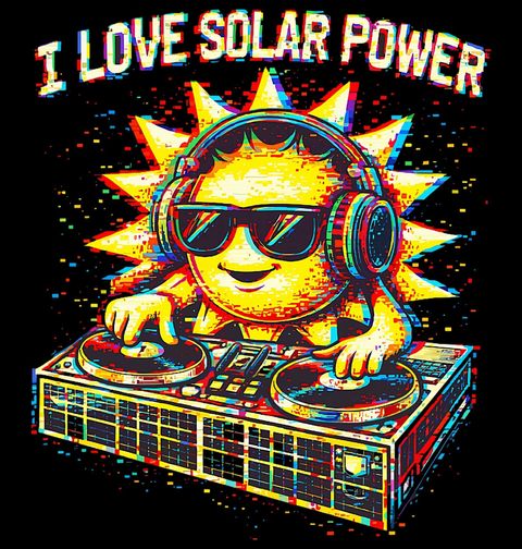 Obrázek produktu Dětské tričko Slunce jako DJ