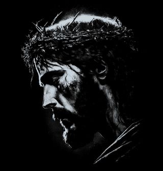 Obrázek 2 produktu Dámské tričko Temný Portrét Ježíše