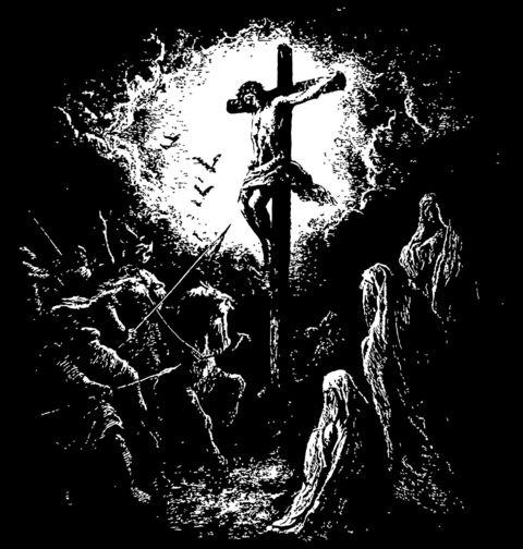 Obrázek produktu Pánská mikina Ukřižování Ježíše Krista