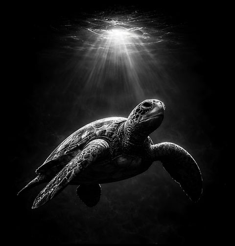 Obrázek produktu Pánská mikina Tajemná Mořská Želva