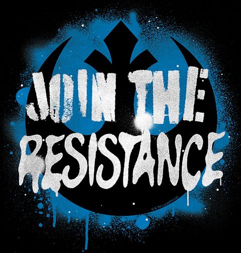 Obrázek produktu Dětské tričko Star Wars Join the Resistance Graffiti