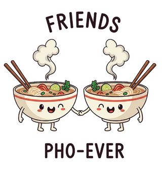 Obrázek 2 produktu Dětské tričko Přátele Navždy Friends Pho-ever