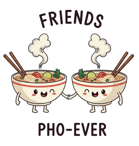 Obrázek produktu Pánské tričko Přátele Navždy Friends Pho-ever