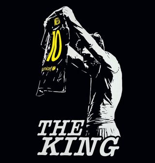 Obrázek 2 produktu Pánské tričko Messi The King (Velikost: S)