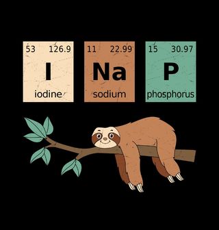 Obrázek 2 produktu Pánská mikina Lenochod Chemické Prvky I NaP