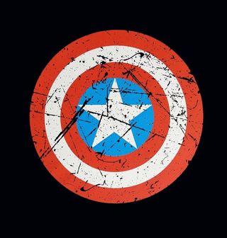 Obrázek 2 produktu Pánské tričko Captain America Shield (Velikost: XL)