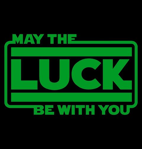 Obrázek produktu Pánské tričko Ať je Štěstí s Tebou May the Luck Be With You Star Wars