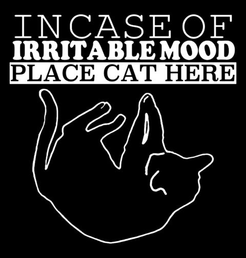 Obrázek produktu Pánské tričko Kočka na Uklidnění