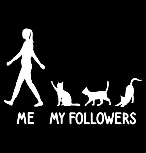 Obrázek produktu Pánská mikina Já a Moji Kočičí Sledující