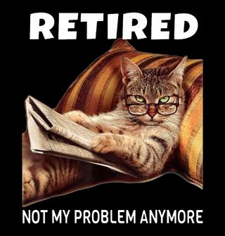 Obrázek 2 produktu Dámské tričko Kočka v Důchodu