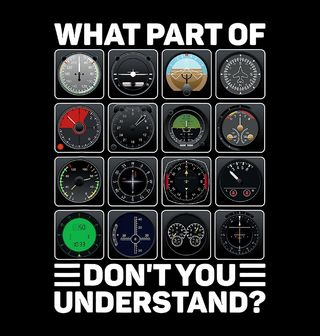 Obrázek 2 produktu Pánská mikina Letecké Přístroje Které části nerozumíš?