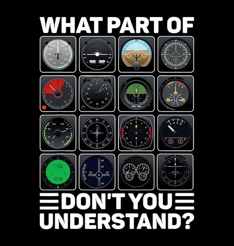 Obrázek produktu Dětské tričko Letecké Přístroje Které části nerozumíš?