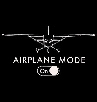 Obrázek 1 produktu Pánské tričko Režim Letadlo Zapnut