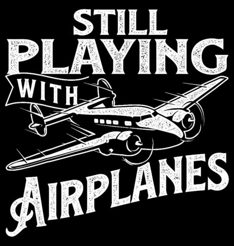 Obrázek produktu Dětské tričko Pořád si Hraji s Letadly