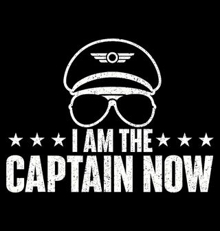 Obrázek 1 produktu Dětské tričko Jsem Kapitán I am the Captain Now