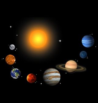 Obrázek 1 produktu Pánské tričko Planety Sluneční Soustavy