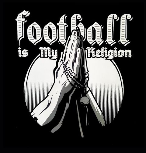 Obrázek produktu Dámské tričko Fotbal je moje víra "Football is My Religion"