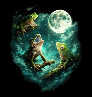 Obrázek 2 produktu Pánské tričko Žába a Kouzlo Úplňku